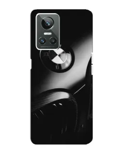 Чохол для Realme GT Neo 3 з картинкою «Емблема BMW — макро»