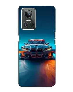 Чехол для Realme GT Neo 3 с картинкой «BMW — огни неона» Чехол для Realme GT Neo 3 с картинкой «BMW — огни неона»