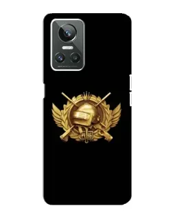 Чохол для Realme GT Neo 3 з картинкою «PUBG — помаранчевий градієнт»