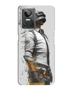 Чехол для Realme GT Neo 3 с картинкой «PUBG — боец в пыли»