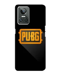 Чехол для Realme GT Neo 3 с картинкой «PUBG — рамка лого»