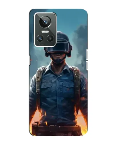 Чехол для Realme GT Neo 3 с картинкой «PUBG — реалистичный герой» Чехол для Realme GT Neo 3 с картинкой «PUBG — реалистичный герой»