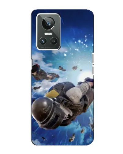 Чехол для Realme GT Neo 3 с картинкой «Десант PUBG — прыжок» Чехол для Realme GT Neo 3 с картинкой «Десант PUBG — прыжок»