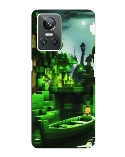 Чехол для Realme GT Neo 3 с картинкой «Minecraft лесной пейзаж» Чехол для Realme GT Neo 3 с картинкой «Minecraft лесной пейзаж»