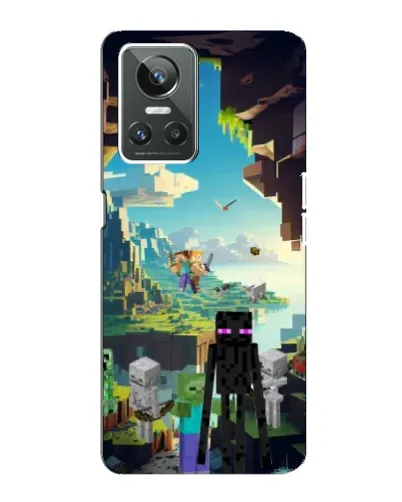Чехол для Realme GT Neo 3 с картинкой «Эндермен в лесу» Чехол для Realme GT Neo 3 с картинкой «Эндермен в лесу»
