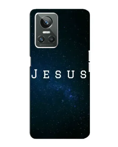 Чехол для Realme GT Neo 3 с картинкой «Звездное небо Jesus»