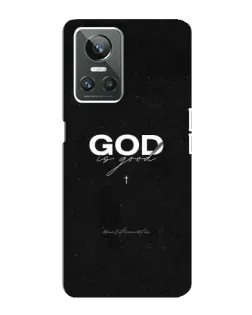 Чехол для Realme GT Neo 3 с картинкой «GOD — Бог над всем»