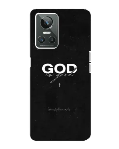 Чехол для Realme GT Neo 3 с картинкой «GOD — Бог над всем»