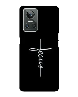 Чехол для Realme GT Neo 3 с картинкой «Тонкая линия веры»