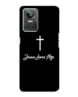 Чехол для Realme GT Neo 3 с картинкой «Иисус любит тебя»