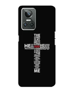 Чехол для Realme GT Neo 3 с картинкой «Текстовый крест» Чехол для Realme GT Neo 3 с картинкой «Текстовый крест»