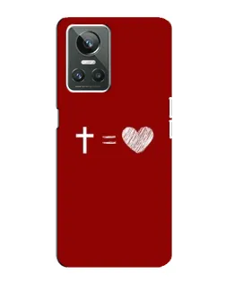 Чехол для Realme GT Neo 3 с картинкой «Уравнение любви» Чехол для Realme GT Neo 3 с картинкой «Уравнение любви»