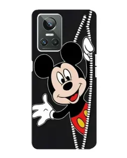 Чохол для Realme GT Neo 3 з картинкою «Міккі розсуває стіни»