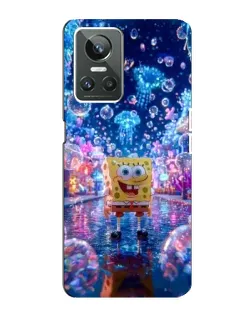 Чехол для Realme GT Neo 3 с картинкой «Неоновый океан»