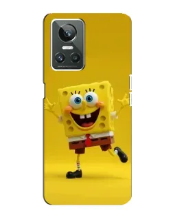 Чехол для Realme GT Neo 3 с картинкой «Позитивный Губка Боб»