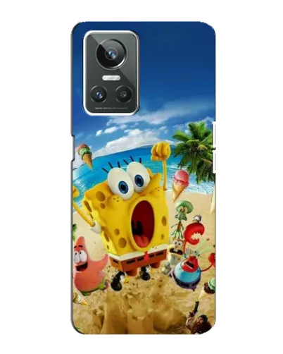 Чехол для Realme GT Neo 3 с картинкой «Развлечения на пляже»