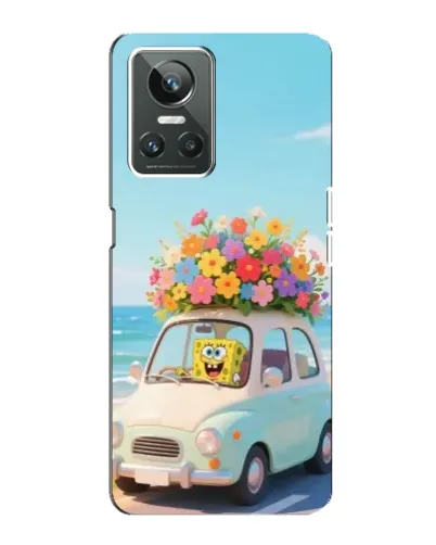 Чехол для Realme GT Neo 3 с картинкой «Автомобильное путешествие»
