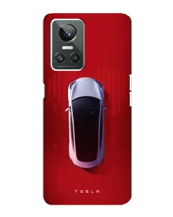 Чехол для Realme GT Neo 3 с картинкой «Tesla Top View» Чехол для Realme GT Neo 3 с картинкой «Tesla Top View»