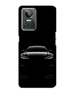 Чехол для Realme GT Neo 3 с картинкой «Силуэт Tesla Night» Чехол для Realme GT Neo 3 с картинкой «Силуэт Tesla Night»