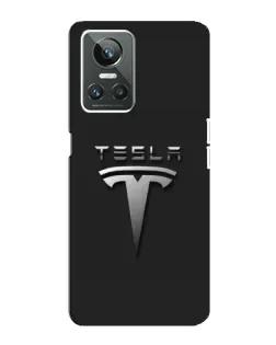 Чехол для Realme GT Neo 3 с картинкой «Стальной логотип Tesla» Чехол для Realme GT Neo 3 с картинкой «Стальной логотип Tesla»