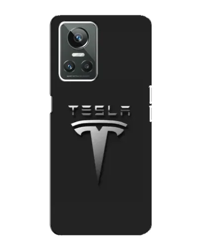 Чехол для Realme GT Neo 3 с картинкой «Стальной логотип Tesla» Чехол для Realme GT Neo 3 с картинкой «Стальной логотип Tesla»