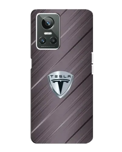 Чехол для Realme GT Neo 3 с картинкой «Металлическая текстура Tesla» Чехол для Realme GT Neo 3 с картинкой «Металлическая текстура Tesla»
