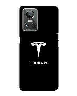 Чехол для Realme GT Neo 3 с картинкой «Tesla White Logo» Чехол для Realme GT Neo 3 с картинкой «Tesla White Logo»