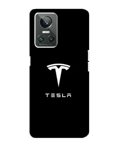 Чехол для Realme GT Neo 3 с картинкой «Tesla White Logo» Чехол для Realme GT Neo 3 с картинкой «Tesla White Logo»