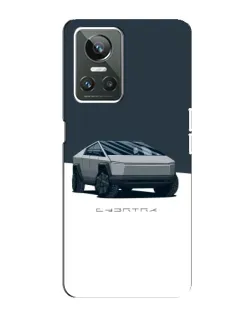 Чехол для Realme GT Neo 3 с картинкой «Серебристый Cybertruck Tesla» Чехол для Realme GT Neo 3 с картинкой «Серебристый Cybertruck Tesla»