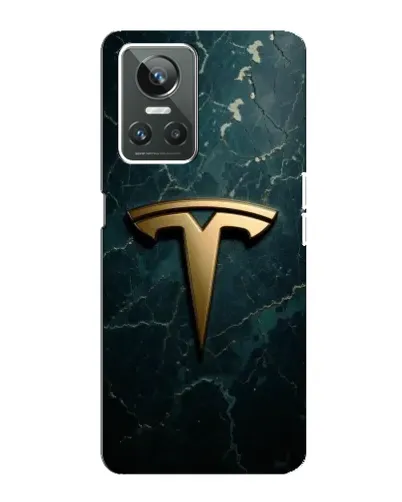Чехол для Realme GT Neo 3 с картинкой «Мраморная Tesla Gold» Чехол для Realme GT Neo 3 с картинкой «Мраморная Tesla Gold»