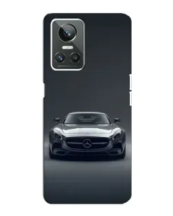 Чохол для Realme GT Neo 3 з картинкою «Mercedes на чорному»
