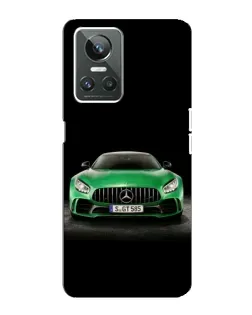 Чохол для Realme GT Neo 3 з картинкою «Mercedes — неоновий лого»