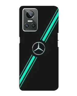 Чехол для Realme GT Neo 3 с картинкой «Спортивные линии Mercedes»