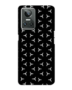 Чехол для Realme GT Neo 3 с картинкой «Mercedes паттерн звезд»