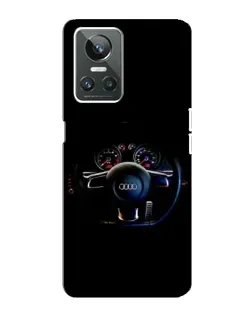 Чохол для Realme GT Neo 3 з картинкою «Салон Audi — кермо»