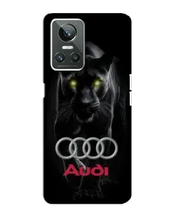 Чохол для Realme GT Neo 3 з картинкою «Пантера та Audi»