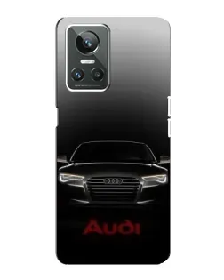 Чохол для Realme GT Neo 3 з картинкою «Audi — градієнтний контур»