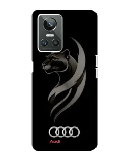Чохол для Realme GT Neo 3 з картинкою «Графіка — пантера та Audi»
