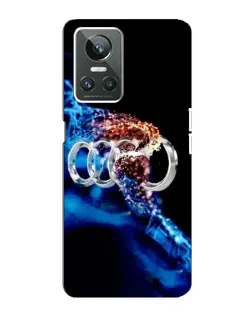Чохол для Realme GT Neo 3 з картинкою «Енергія лого Audi»