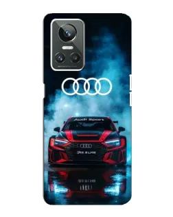 Чохол для Realme GT Neo 3 з картинкою «Audi Sport — неон»