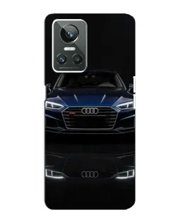 Чохол для Realme GT Neo 3 з картинкою «Audi — нічне відображення»