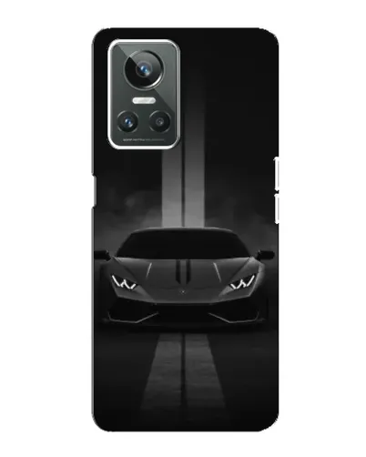 Чехол для Realme GT Neo 3 с картинкой «Lamborghini симметрия дорог»
