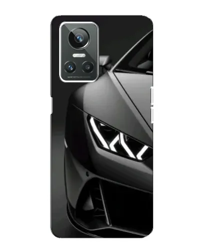 Чехол для Realme GT Neo 3 с картинкой «Lamborghini фары детализация»