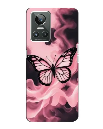 Чохол для Realme GT Neo 3 з картинкою «Метелик у диму» Чохол для Realme GT Neo 3 з картинкою «Метелик у диму»