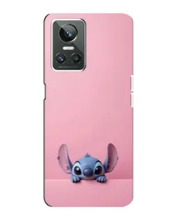 Чехол для Realme GT Neo 3 с картинкой «Stitch выглядывает»
