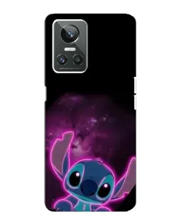 Чехол для Realme GT Neo 3 с картинкой «Неоновый Stitch»