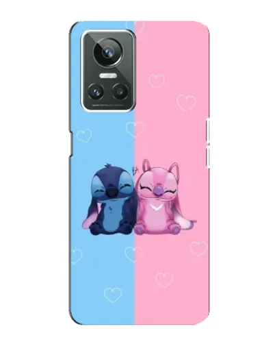 Чехол для Realme GT Neo 3 с картинкой «Stitch и Angel Love» Чехол для Realme GT Neo 3 с картинкой «Stitch и Angel Love»