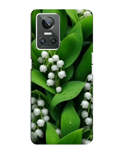 Чехол для Realme GT Neo 3 с картинкой «Ландыши в зелени»