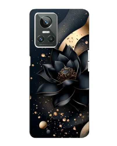Чехол для Realme GT Neo 3 с картинкой «Черный лотос»