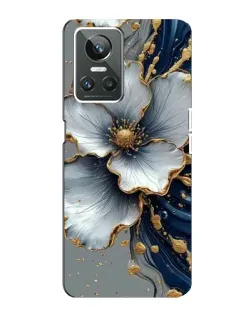 Чохол для Realme GT Neo 3 з картинкою «Біла квітка та золотий флюїд» Чохол для Realme GT Neo 3 з картинкою «Біла квітка та золотий флюїд»